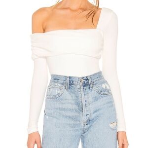 REVOLVE x Lovers and Friends Florence Bodysuit in White